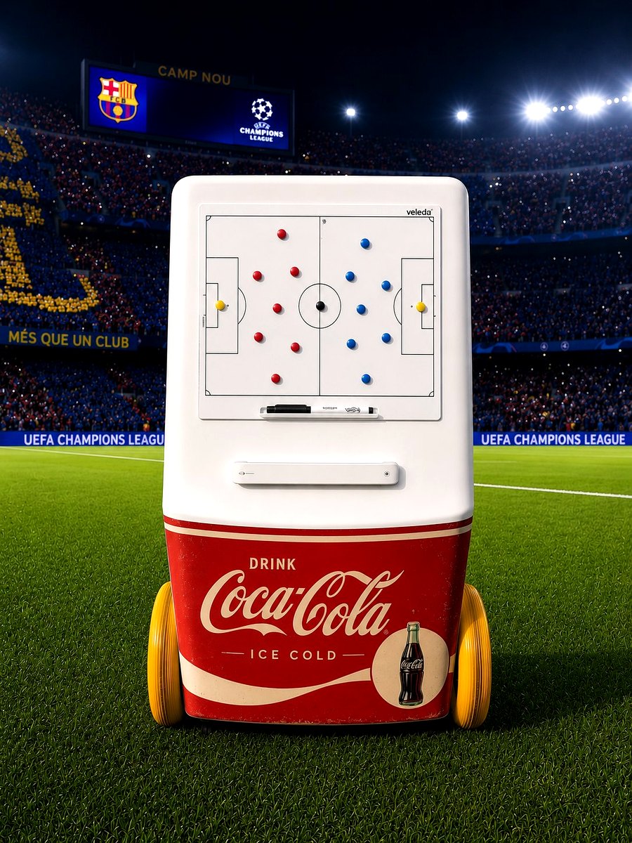 Entraîneur avec tableau tactique Caddy-Sport