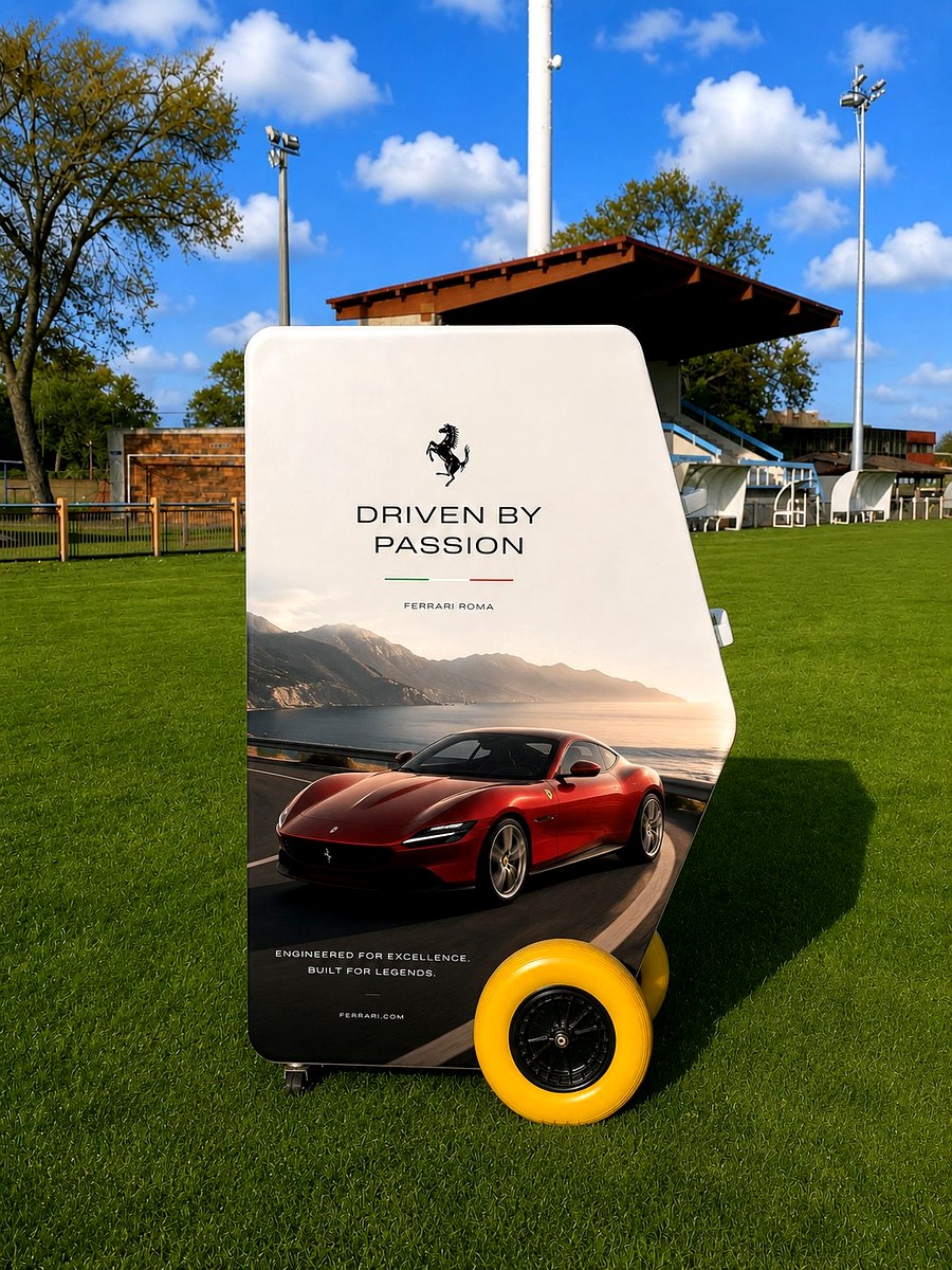 Caddy-Sport sur le terrain
